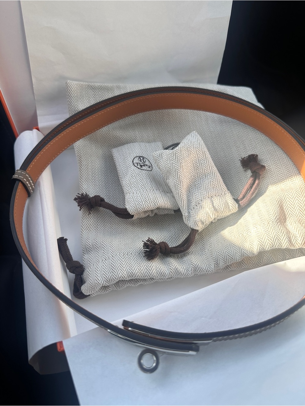 BNWT HERMES KELLY ETOUPE - Picture 5 of 7